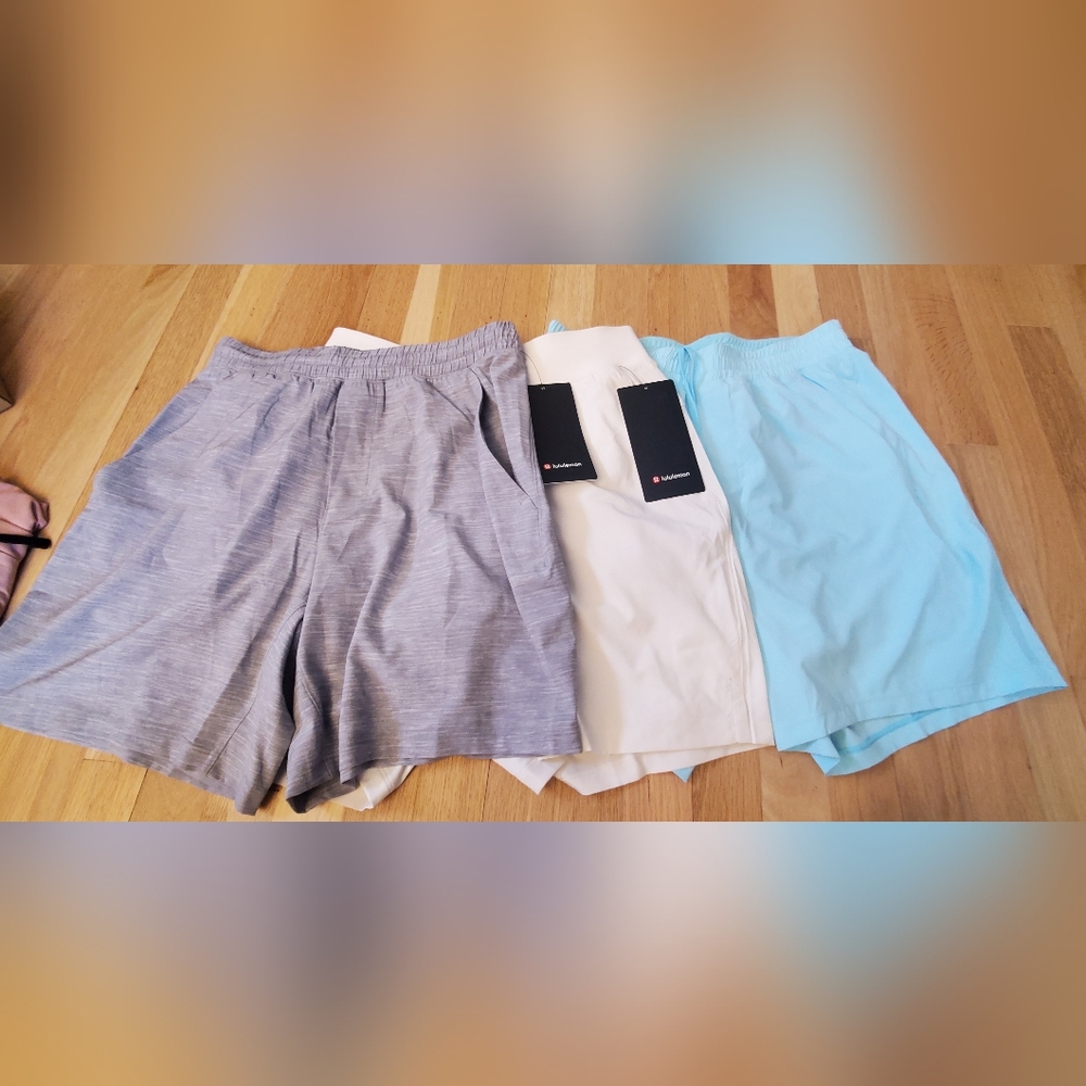 lululemon Pace Breaker Shorts Men's 3 count medium Shorts